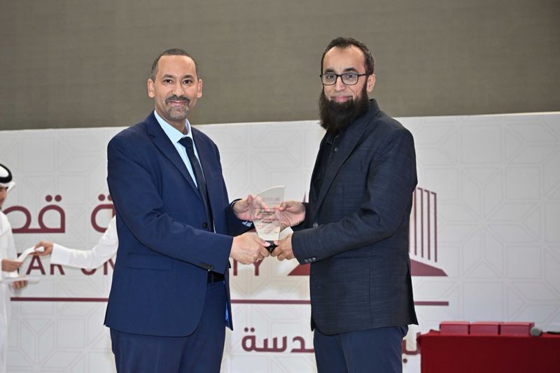 Receiving the College of Engineering Dean's Award for Excellence in Teaching, 2026